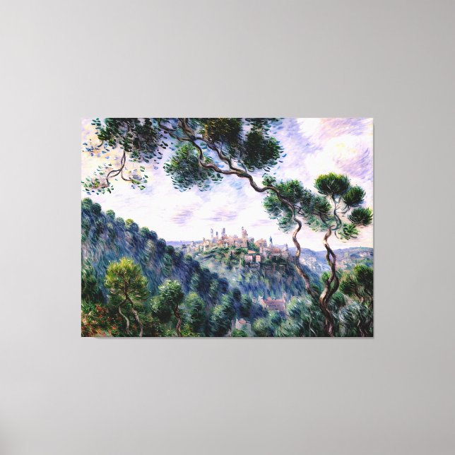 Impressão Em Tela Bordighera Itália (Frente)