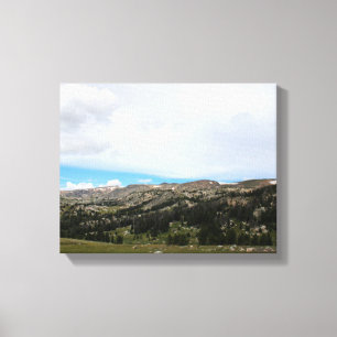 Impressão Em Tela Bordo das montanhas Absaroka-Beartooth 11x14