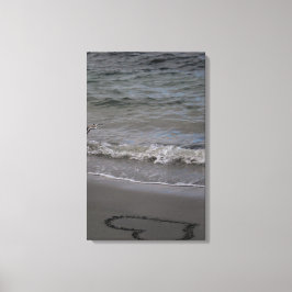 Impressão Em Tela Borrelho no amor