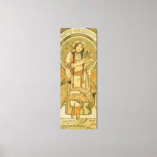 Impressão Em Tela Bósnia e Herzegovina por Alphonse Mucha 1900