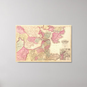 Impressão Em Tela Boston 2