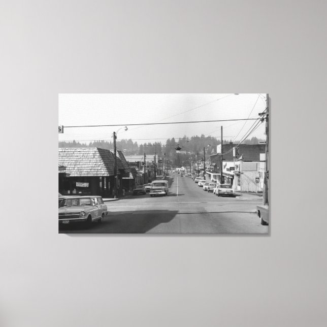 Impressão Em Tela Bothell, WA - Fotografia da Cena de Centro (Frente)