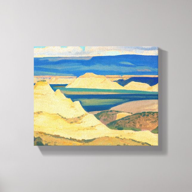 Impressão Em Tela Boulder Valley por Maynard Dixon (Frente)