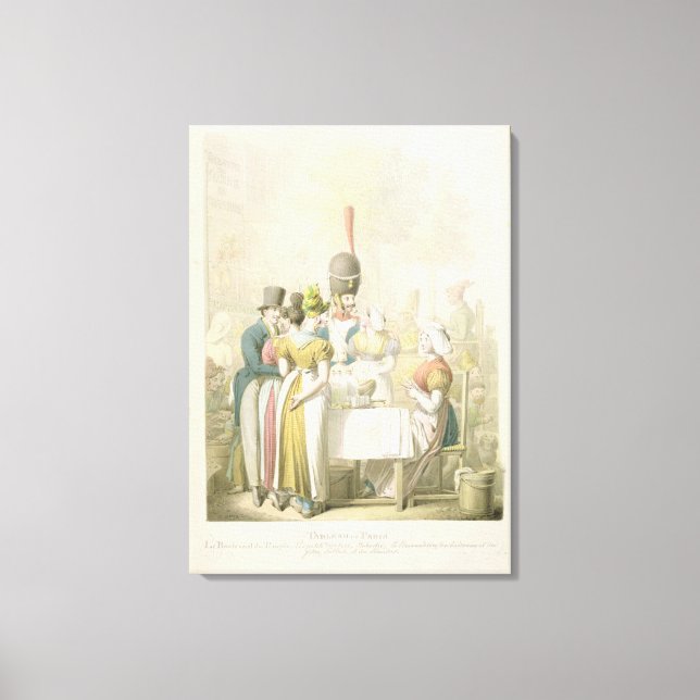 Impressão Em Tela Boulevard du Temple, de Tableau de (Frente)