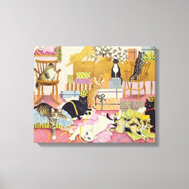 Impressão Em Tela Boxing Day (Frente)