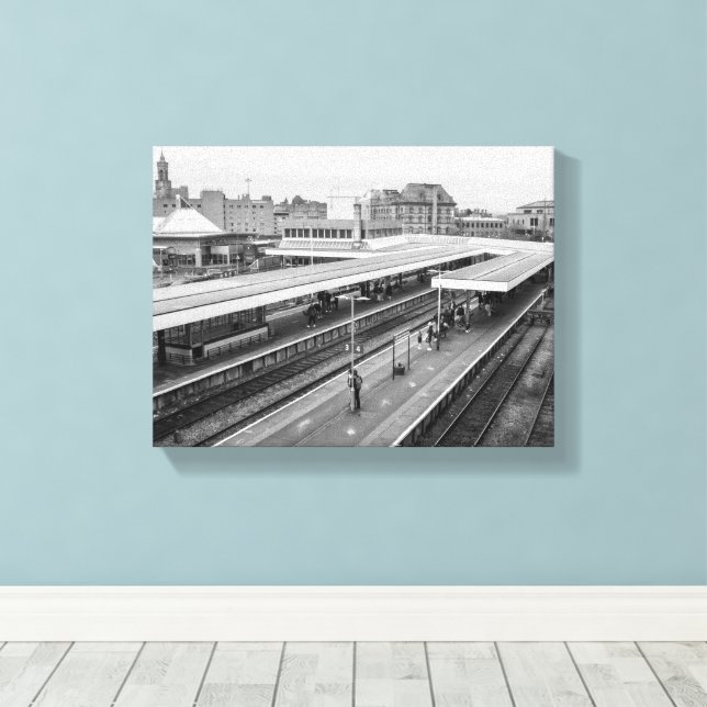 Impressão Em Tela Bradford Interchange (Insitu(piso de madeira))