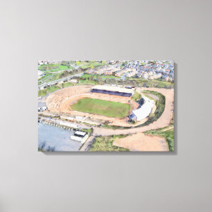 Impressão Em Tela Bradford Rugby League, Odsal Stadium