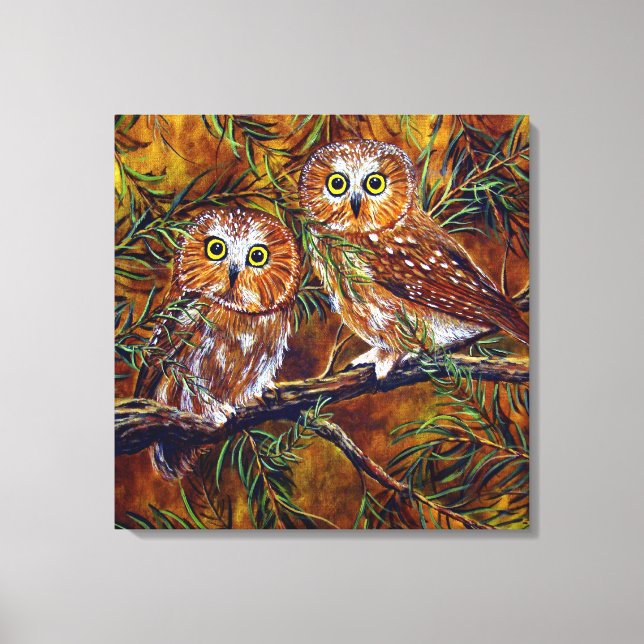 Impressão Em Tela Branch Buddies (Frente)