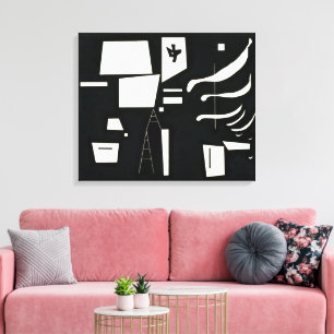 Impressão Em Tela Branco – Macio e Duro Kandinsky