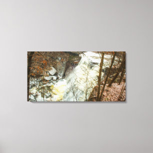 Impressão Em Tela Brandywine Falls em Winter, Ohio