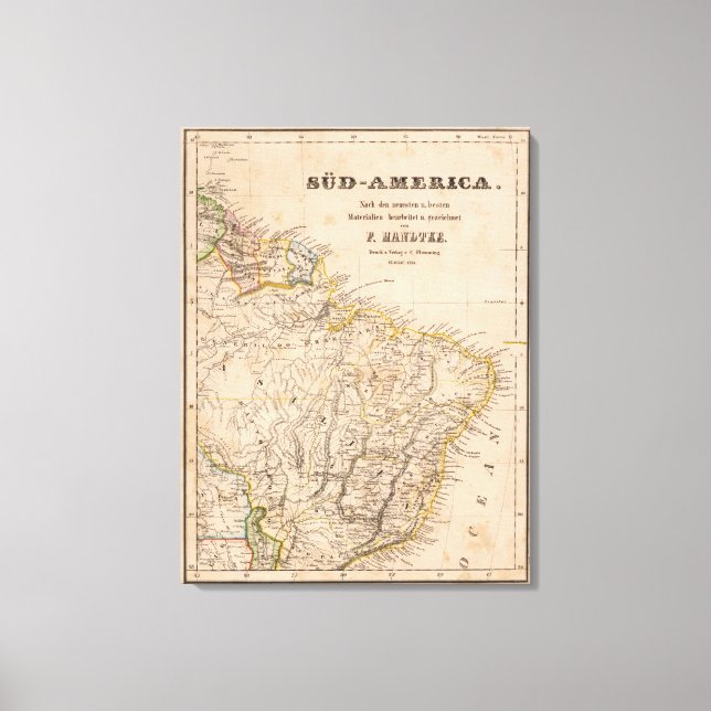 Impressão Em Tela Brasil 5 (Frente)