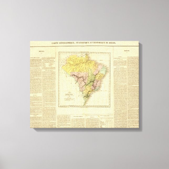Impressão Em Tela Brasil 7 (Frente)