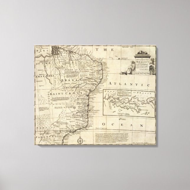 Impressão Em Tela Brasil 7 (Frente)