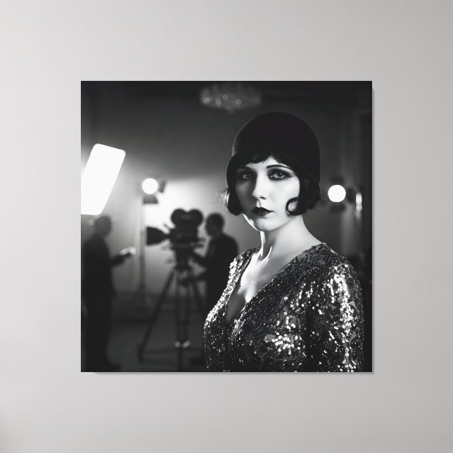 Impressão Em Tela Break between takes, 1920 de Natasha Us (Frente)