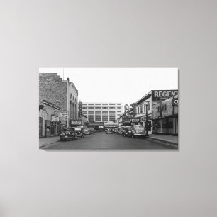 Impressão Em Tela Bremerton, fotografia da opinião da cidade da cen