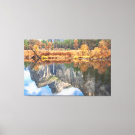 Impressão Em Tela Bridalveil Cai Reflexão