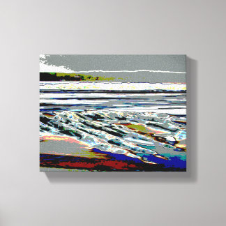 Impressão Em Tela Bridgewater N.S. Riser's Beach Abstract print art