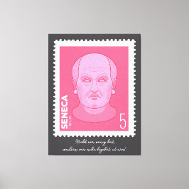 Impressão Em Tela Briefmarke Seneca -  
