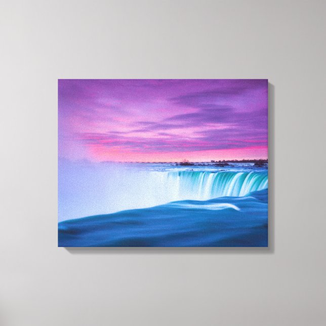 Impressão Em Tela Bright no Niagara Falls (Frente)