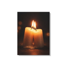 Brilho Romântico de Luz de Velas – Mínimo Dia dos 