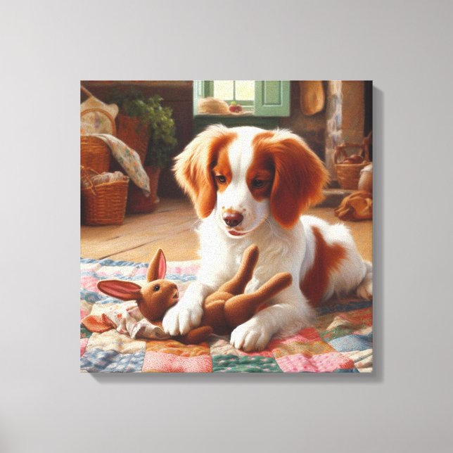 Impressão Em Tela britânica (Frente)