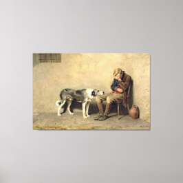 Impressão Em Tela Briton Riviere - Fidelidade