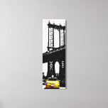 Impressão Em Tela Brooklyn Bridge Nyc Yellow Taxi Nova Iorque<br><div class="desc">Brooklyn Bridge Nyc Yellow Taxi Pop Nova Iorque Art Canvas Art Impressão.</div>