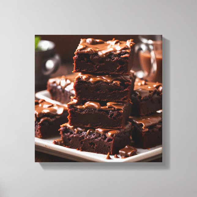 Impressão Em Tela Brownies (Frente)