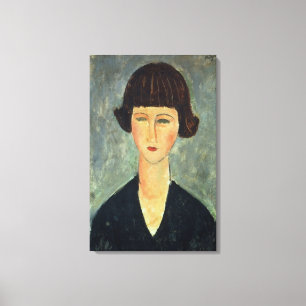 Impressão Em Tela Brunette novo, 1917 (óleo em canvas)