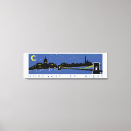 Impressão Em Tela Budapest By Night, Hungria, magyar