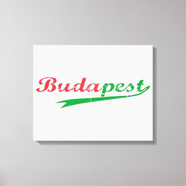Impressão Em Tela BUDAPEST, Hungria, Magyar, Budapest Poster (Frente)