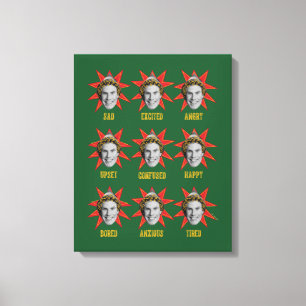 Impressão Em Tela Buddy, o Elf Emoções