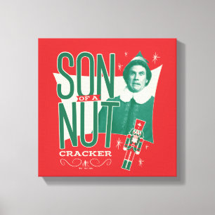 Impressão Em Tela Buddy, o Filho do Elf de um Noz-Cracker