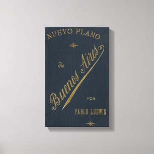 Impressão Em Tela Buenos Aires Argentina