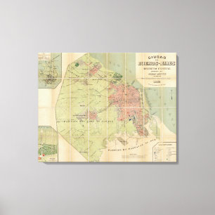 Impressão Em Tela Buenos Aires Argentina