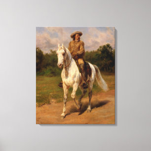 Impressão Em Tela Buffalo Bill Cody por Rosa Bonheur