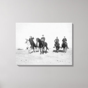 Impressão Em Tela Buffalo Bill, milhas gerais, capitão Baldwin