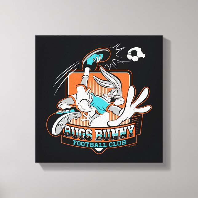 Impressão Em Tela BUGS BUNNY™ Football Club Badge (Frente)