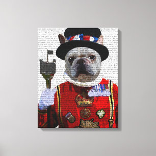 Impressão Em Tela Bulldog Beefeater
