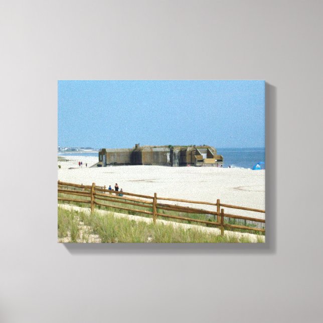 Impressão Em Tela Bunker de Cabo maio (Frente)