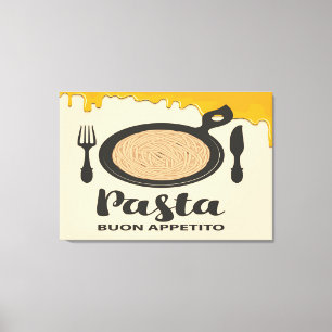 Impressão Em Tela Buon Appetite