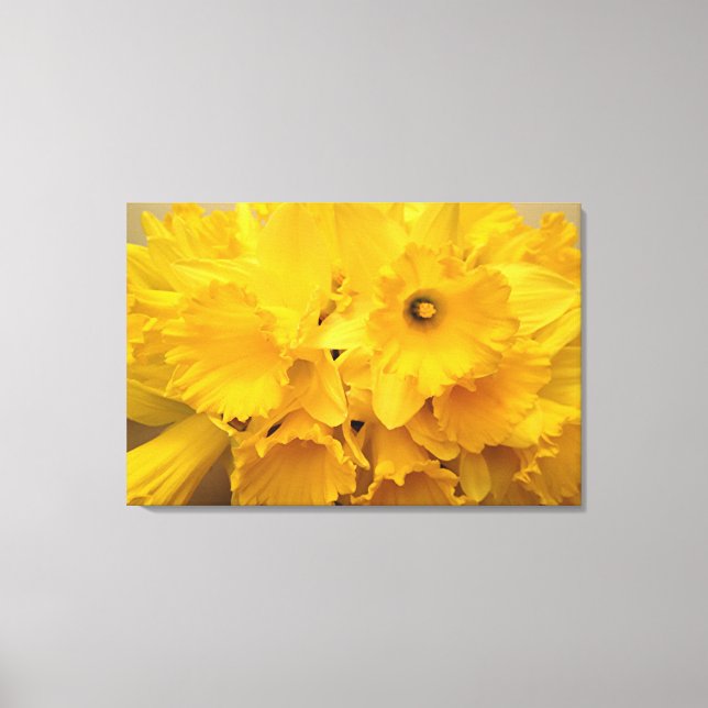 Impressão Em Tela Buquê de Daffodils (Frente)