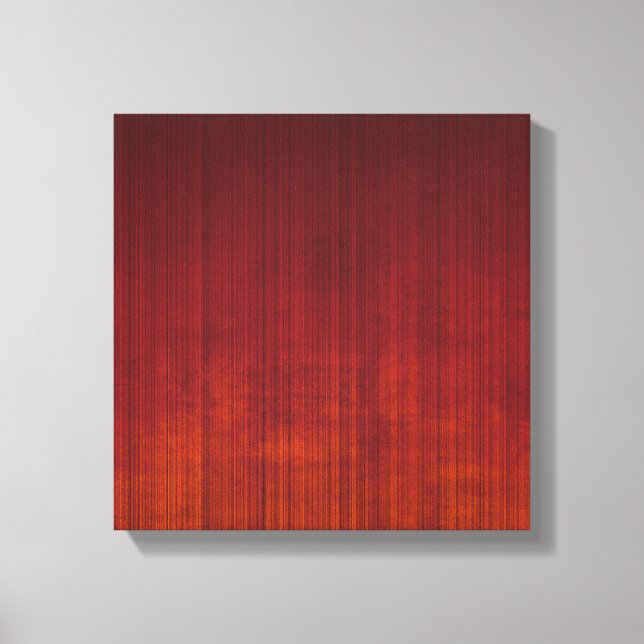 Impressão Em Tela Burgundy Laranja Vermelho Abstrato (Frente)