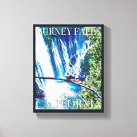 Burney Falls, Poster CA
