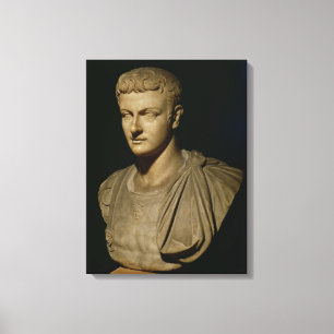 Impressão Em Tela Busto de Caligula