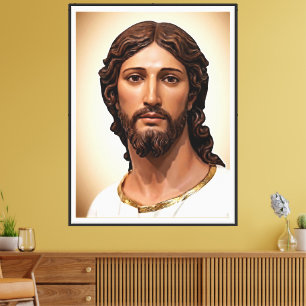Impressão Em Tela BUSTO DE CRISTO O SALVADOR por MICHELANGELO 2026