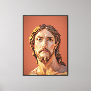 Impressão Em Tela BUSTO DE CRISTO O SALVADOR por MICHELANGELO 2026__