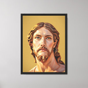 Impressão Em Tela BUSTO DE CRISTO O SALVADOR por MICHELANGELO 2026__