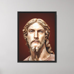 Impressão Em Tela BUSTO DE CRISTO O SALVADOR por MICHELANGELO 2026__