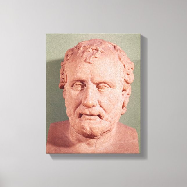 Impressão Em Tela busto de Eschinus, c.480-476 BC (Frente)